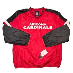 Arizona Cardinals NFL G-III V-Neck Windbreaker Pullover Men's Size Medium NEW